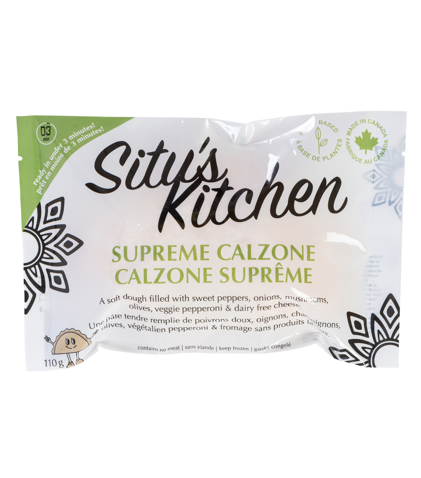 Supreme Calzone (VEGAN)
