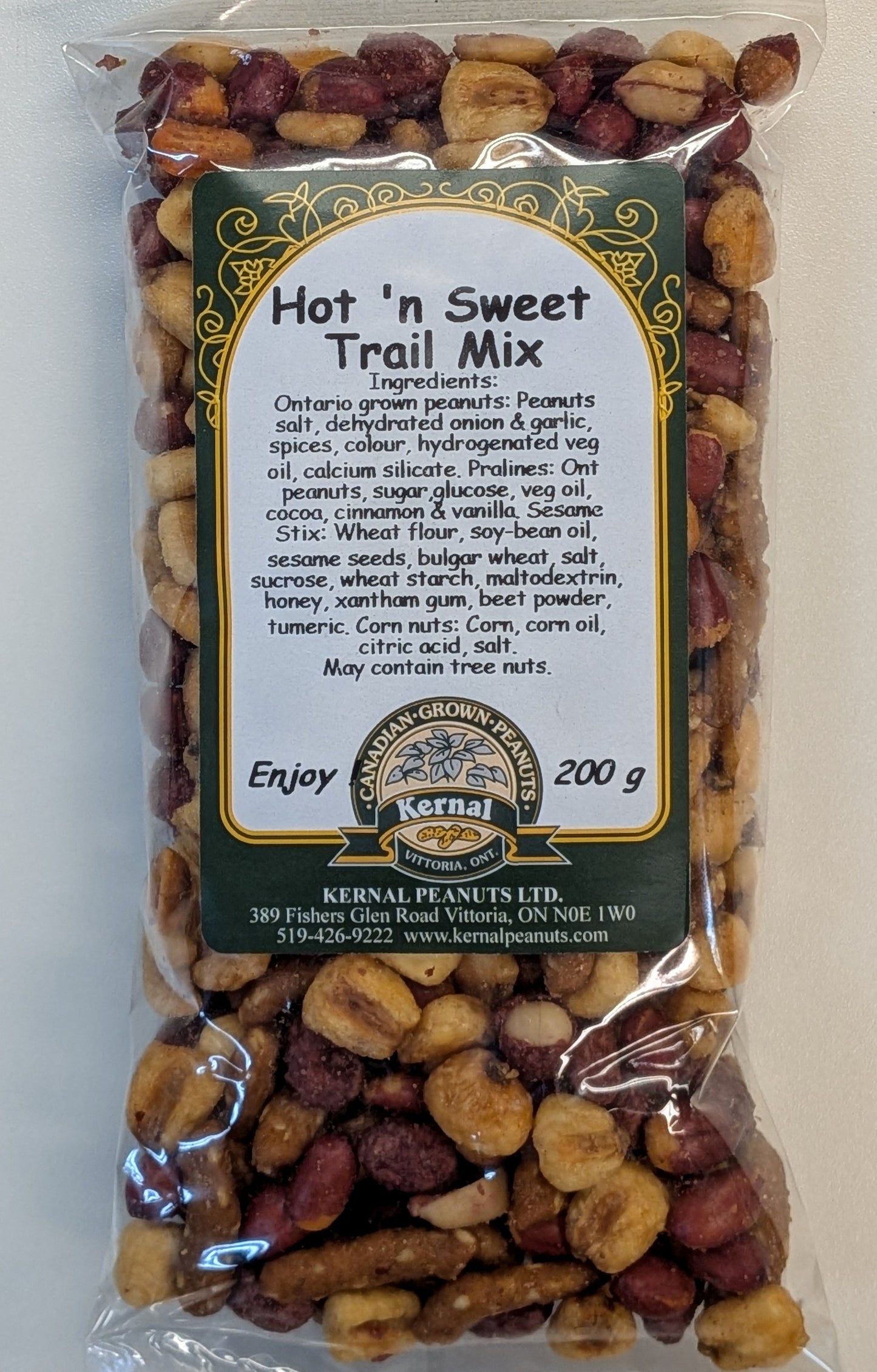 Hot and Sweet Trail Mix