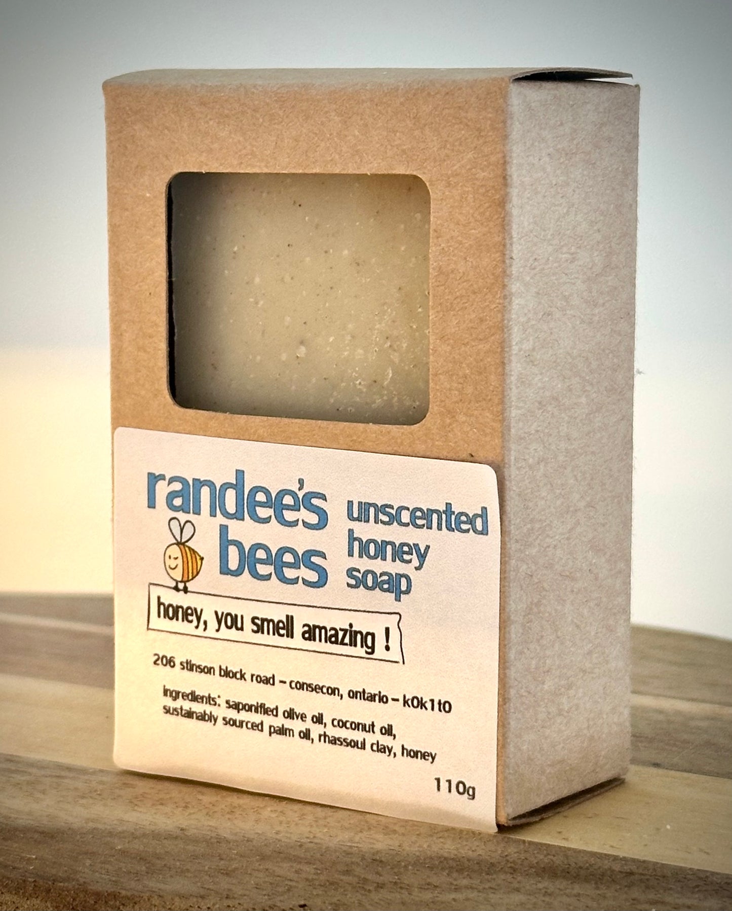 Unscented Honey Soap