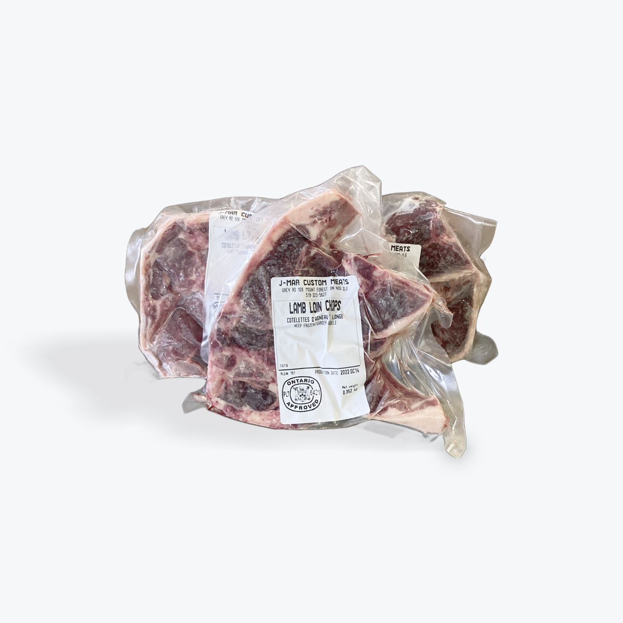 Lamb Loin Chops - 2lb