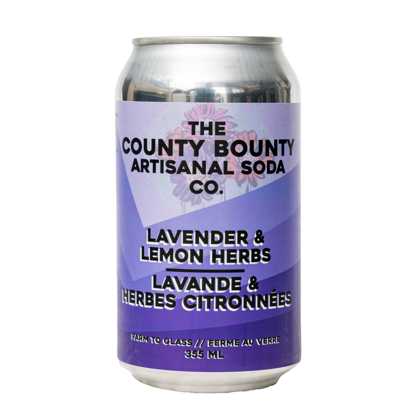 Lavender Lemon Herbs Soda - 4 pack