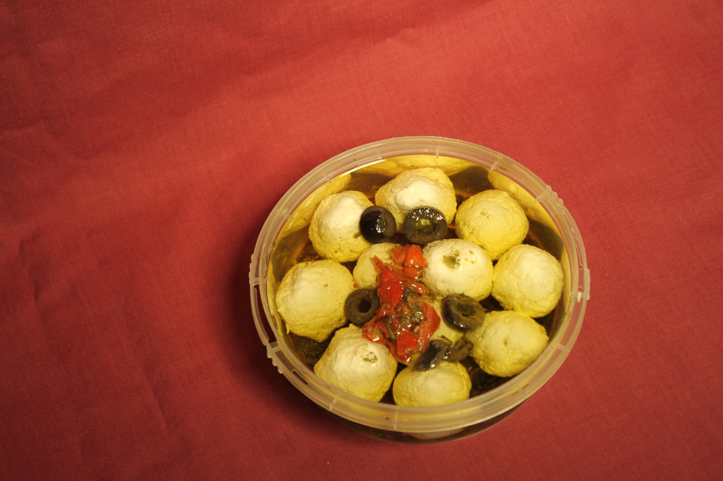 Silver Meadow, marinated cream cheese