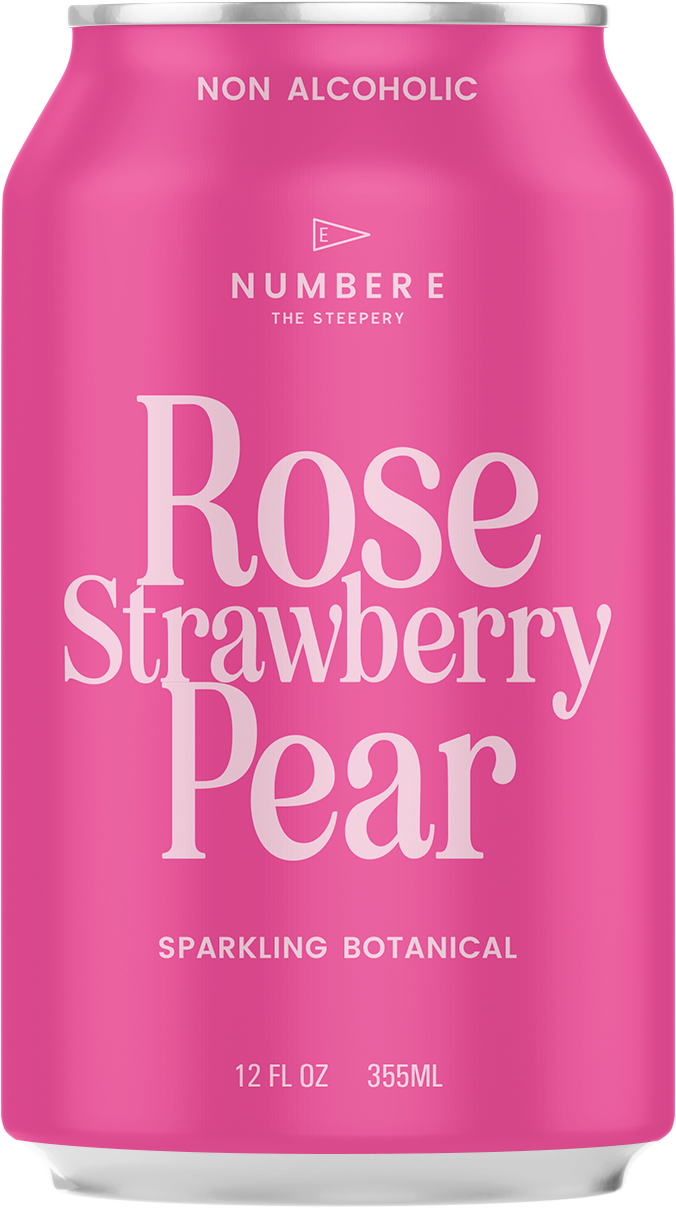 Rose with strawberry and pear - sparkling botanical