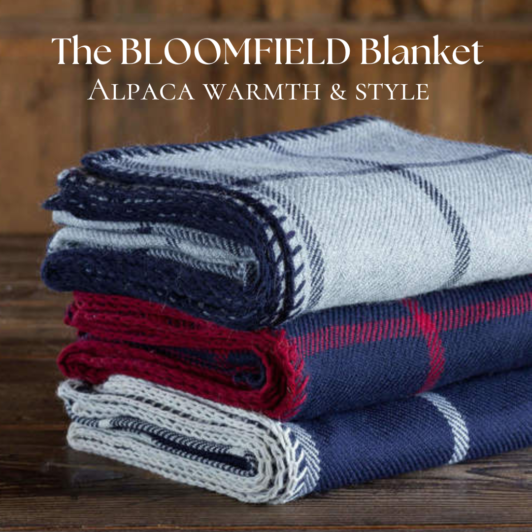 The Bloomfield Throw - 100% Luxury Alpaca