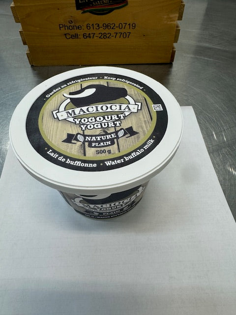 Plain Water Buffalo  milk Yogurt - 500ml