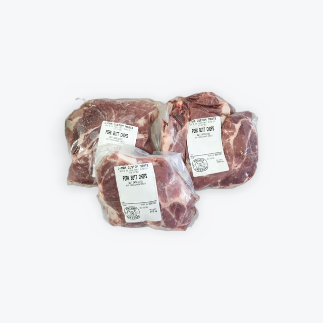 Pork Butt Chops - 3lb