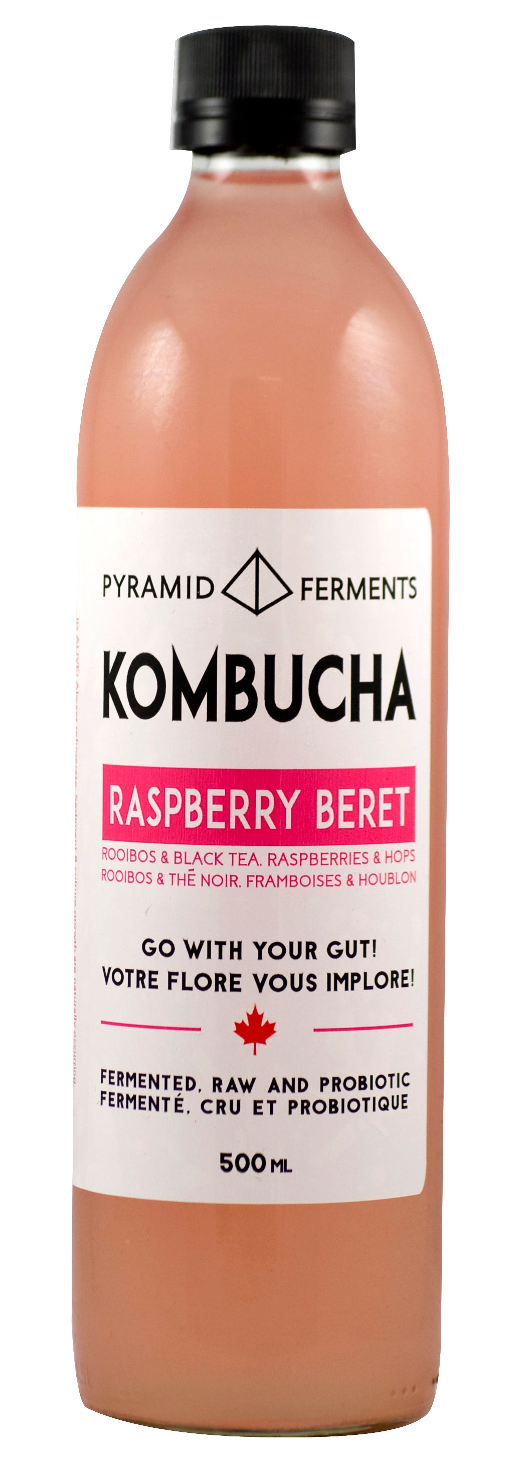 Kombucha - Raspberry & Hops - Case of 12