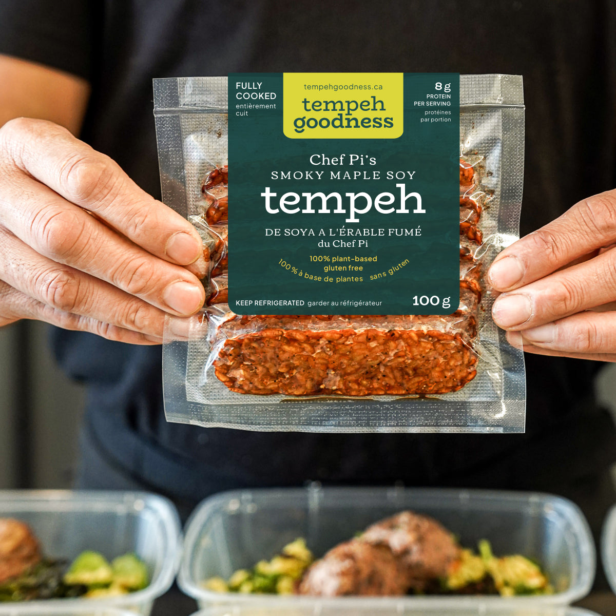 Smoky Maple – Tempeh Deli Slices