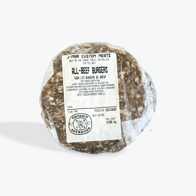 Seasoned Beef Burgers - 1.2lb