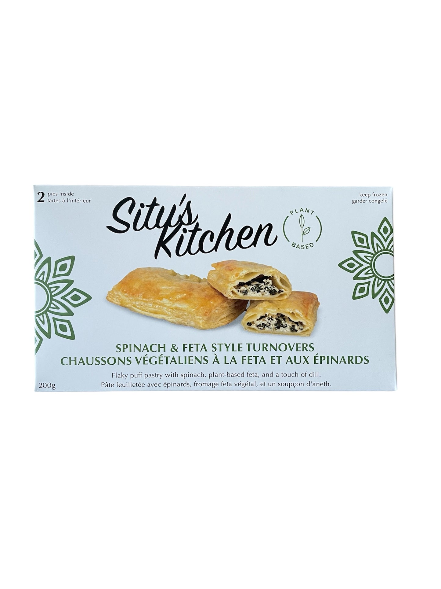 Spinach & Feta-style Turnovers (VEGAN)