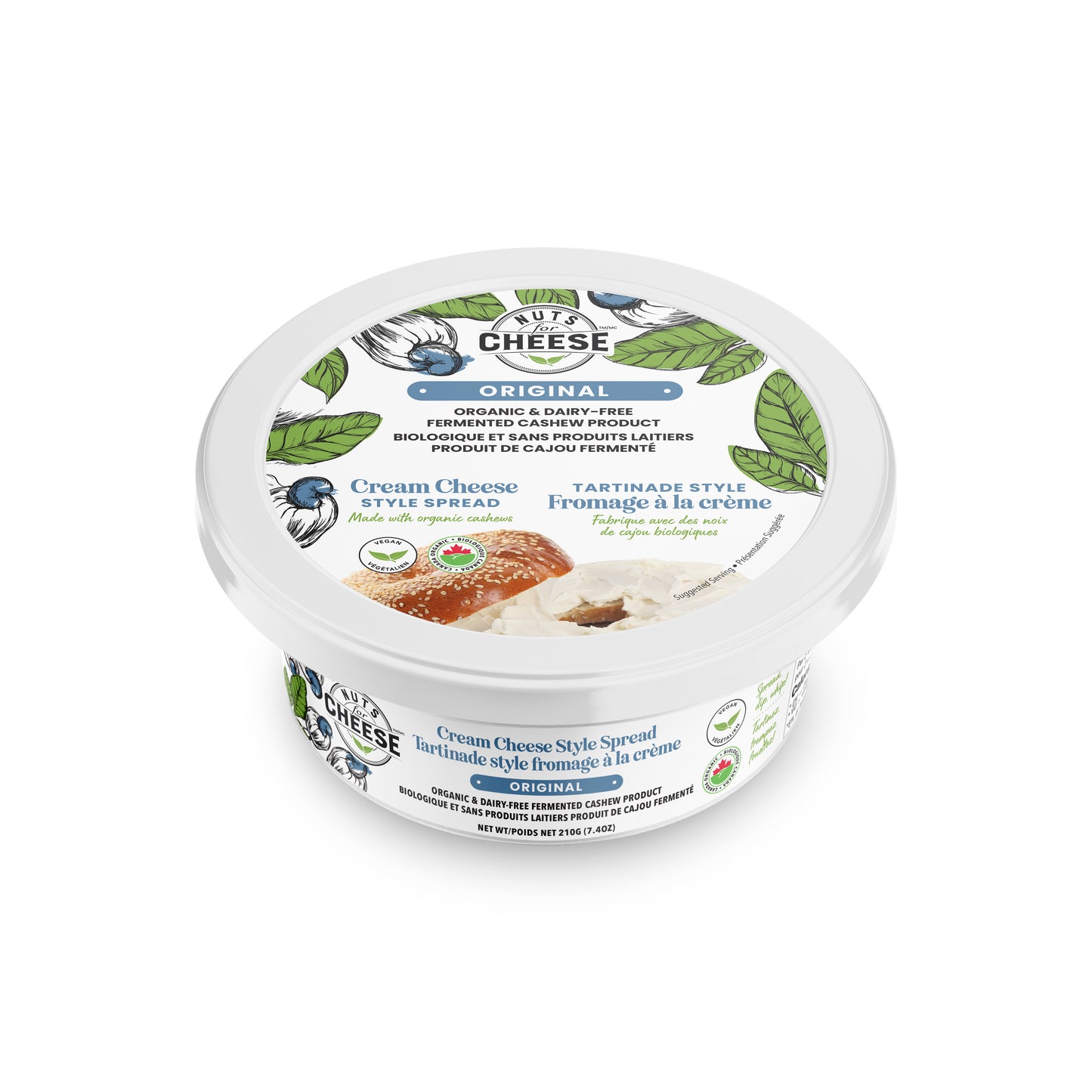 Original Cream Cheese Style Spread 210g