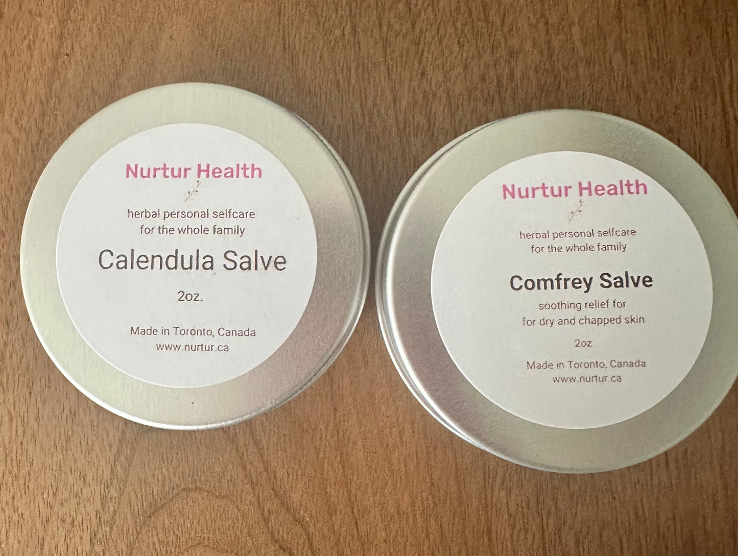 Herbal Salve Duo Set