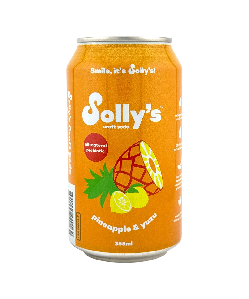 Solly's Craft Soda - Pineapple & Yuzu