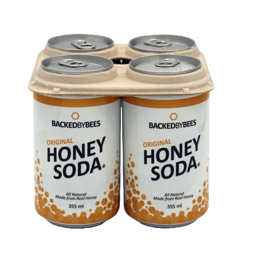 Honey Soda - 4 Pack
