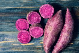Organic Sweet Potatoes - Purple Skin - Purple Flesh
