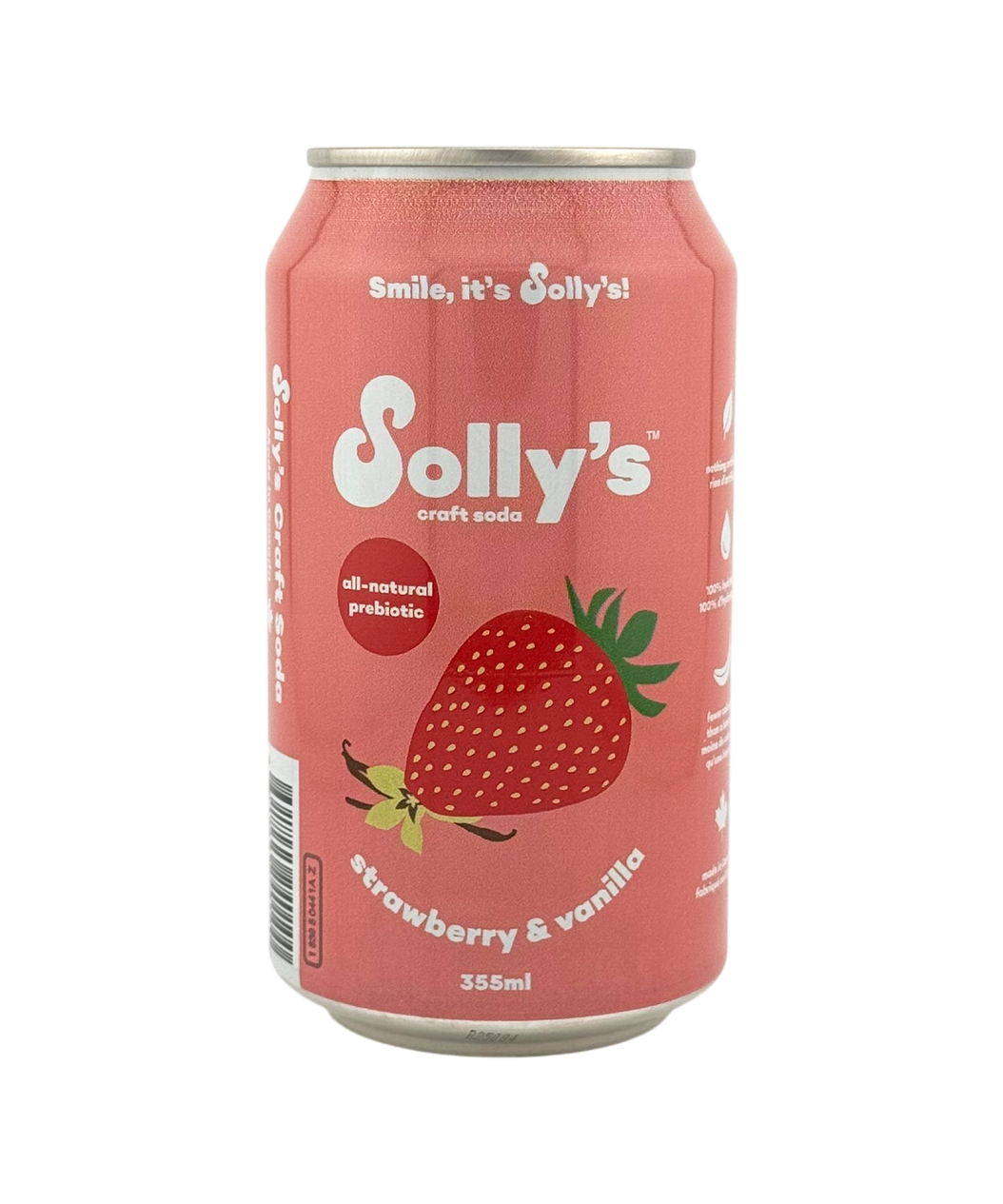 Solly's Craft Soda - Strawberry & Vanilla
