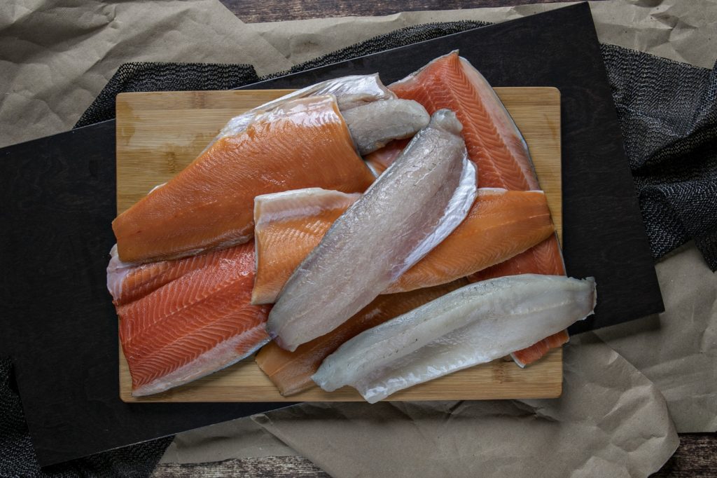 Mixed Fish Box - Land & Sea - 5lb - Trout, Pickerel, Arctic Char
