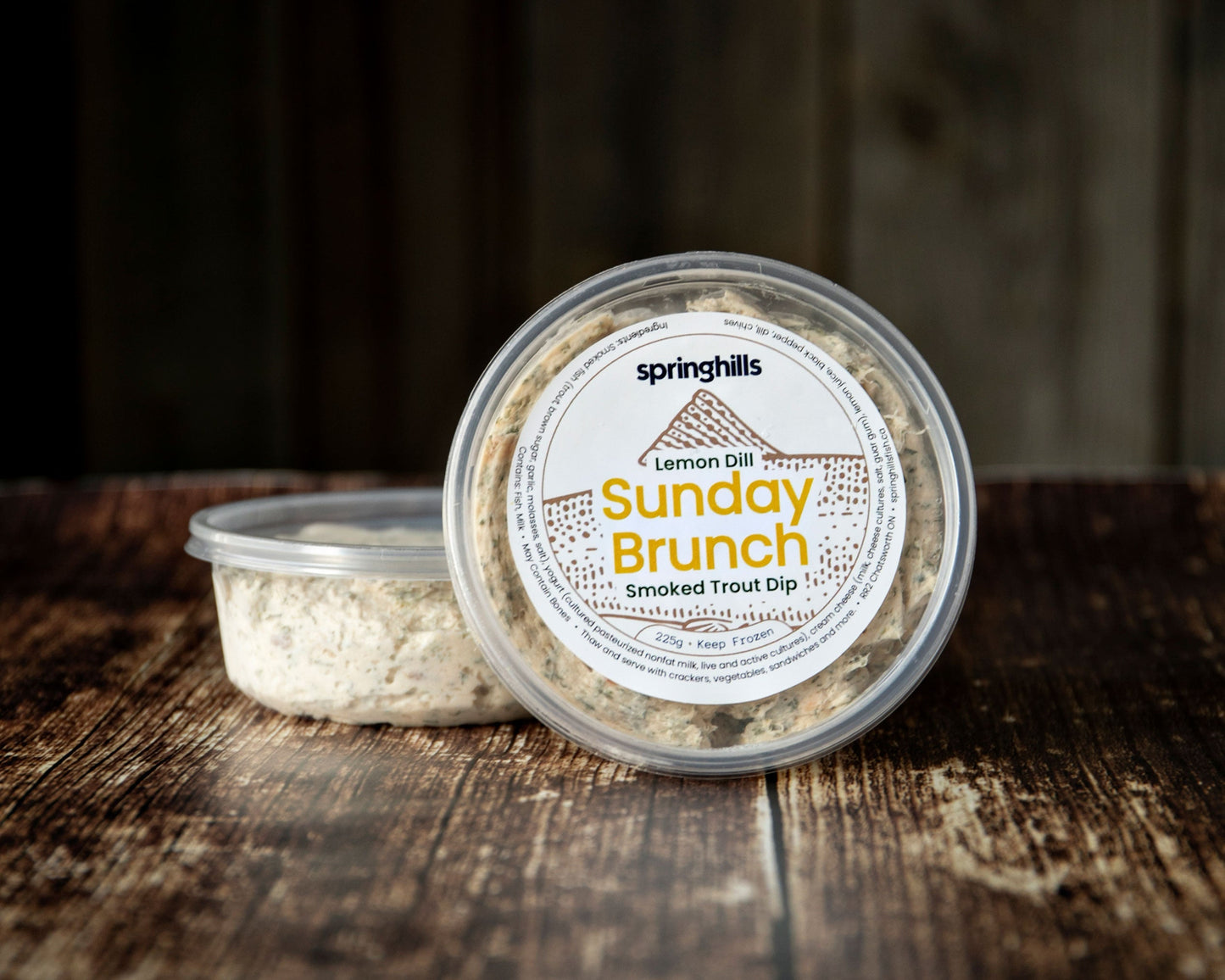 Lemon Dill Smoked Trout Dip