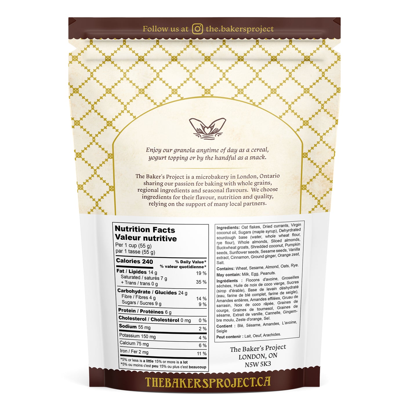 Almond Maple Granola