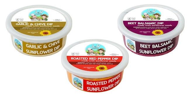 Sunflower Seed Dip 3-pack