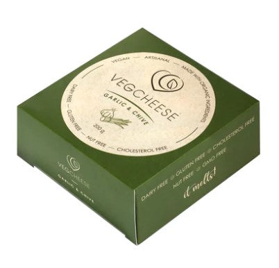 Vegcheese Garlic & Chive - 200g