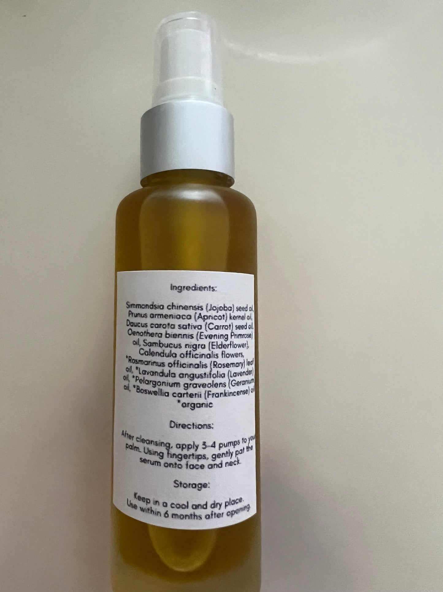 Replenish Face Serum Oil with Elderflower and Calendula