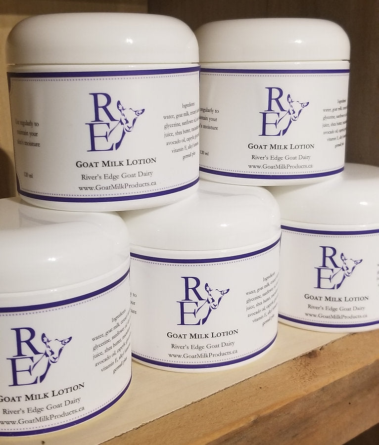 River's Edge Goat Milk Moisturizers - Fragrance Free Lotion