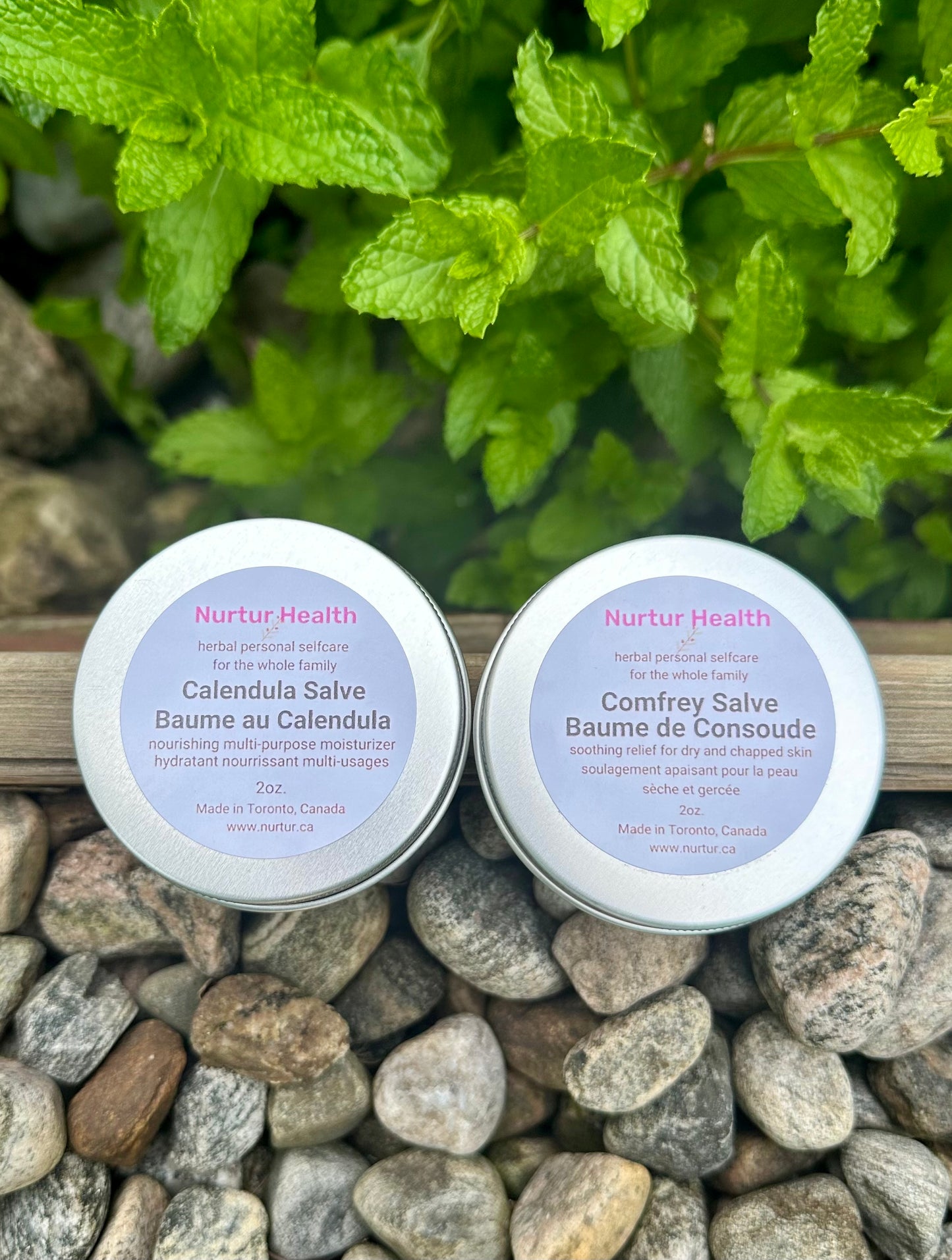 Herbal Salve Duo Set