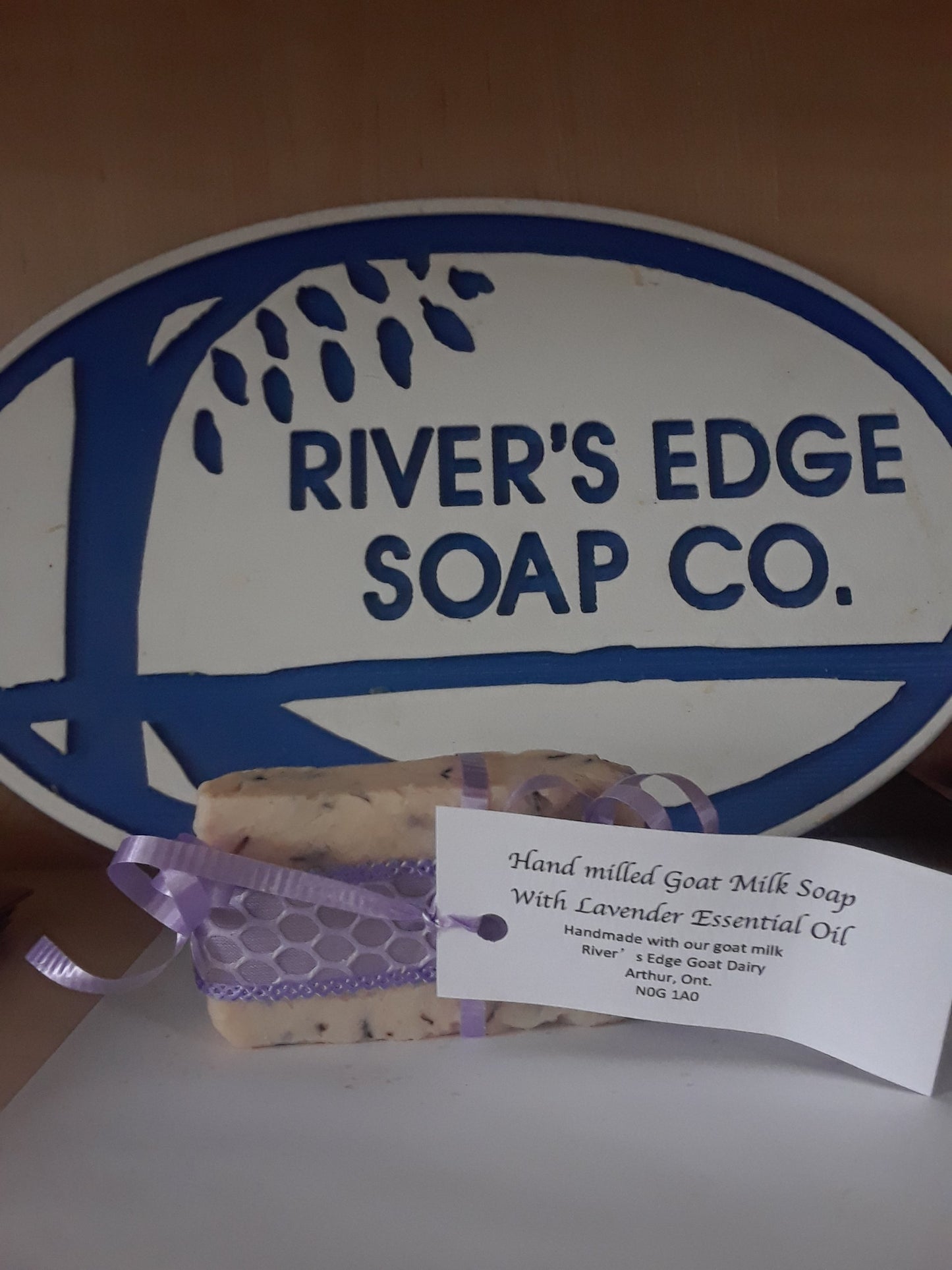 River's Edge Goat Milk Soap - Lavender