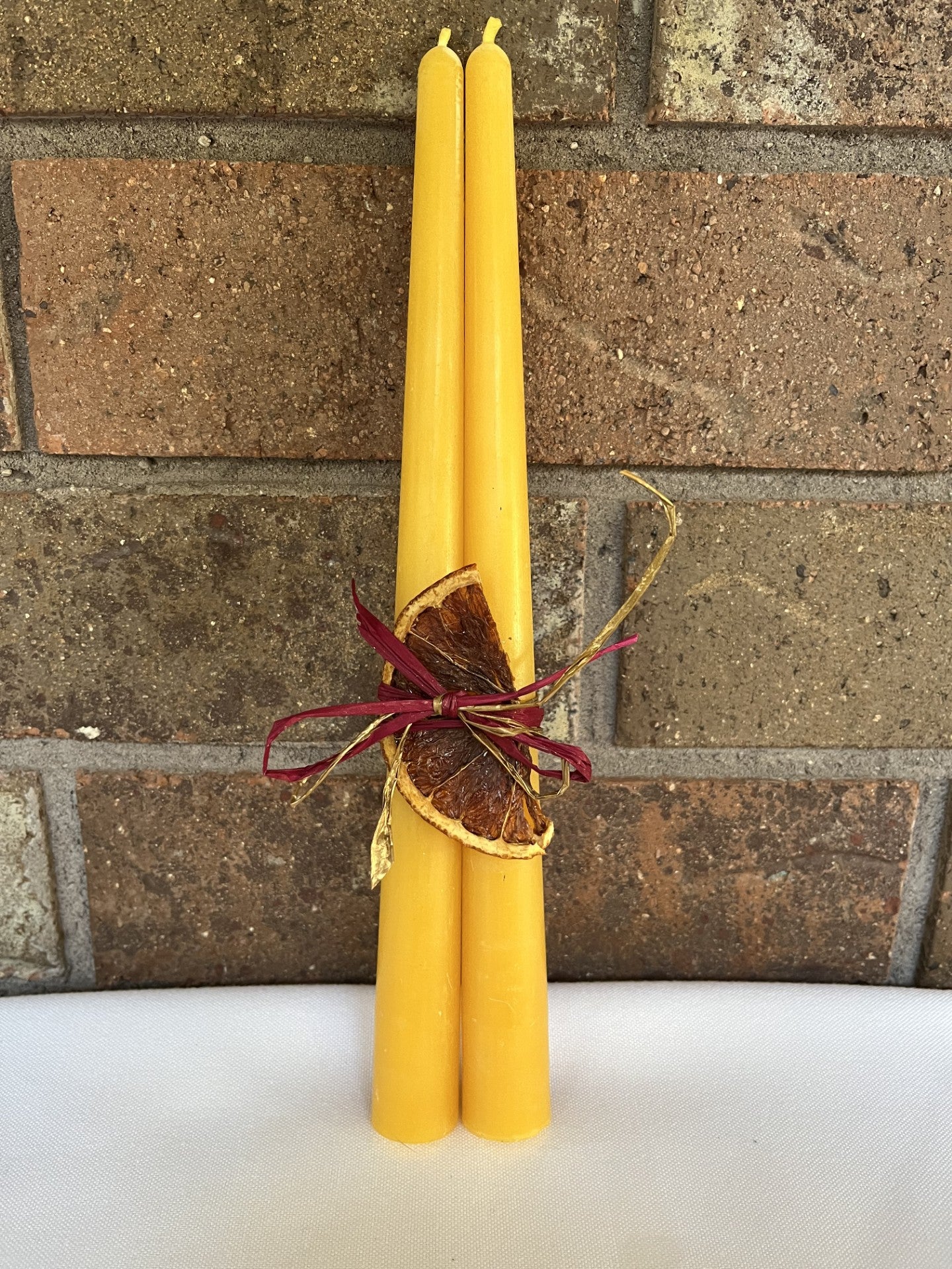 Beeswax candles - Tapers