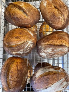 Organic Dark Rye Sourdough Bread