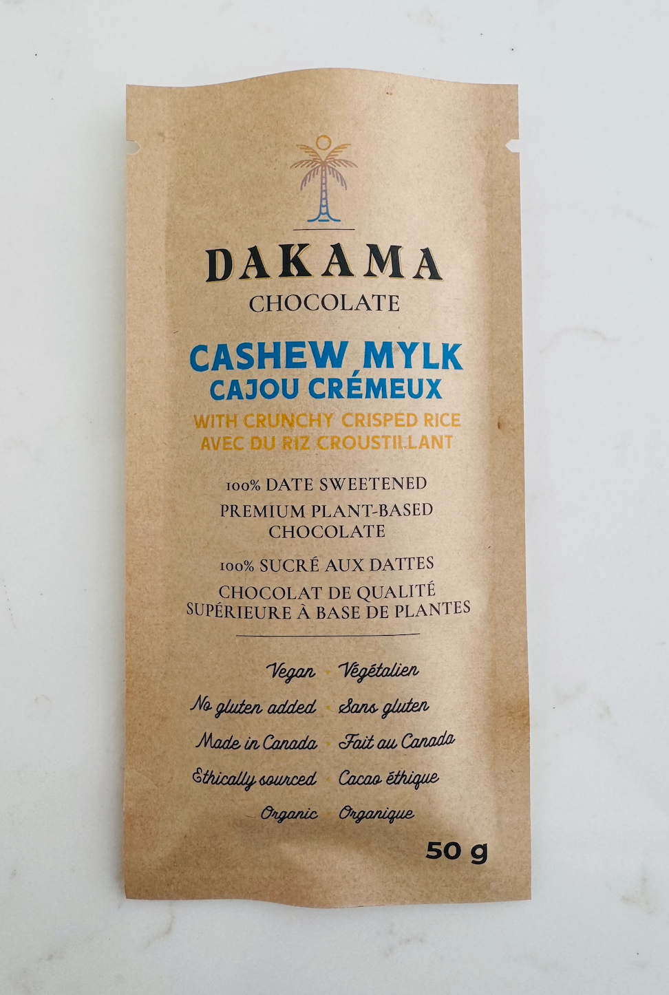 Cashew Mylk with Crunchy Crisped Rice
