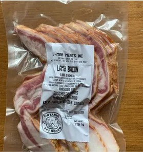 Lamb Bacon - Approx 175g