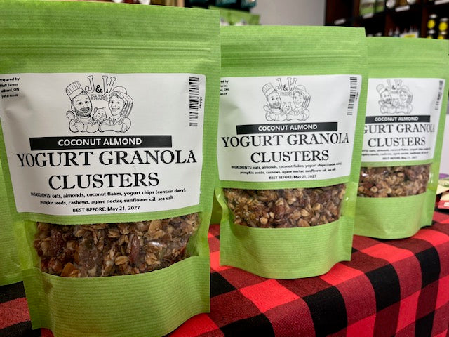 Yogurt Granola Clusters - COCONUT & ALMOND