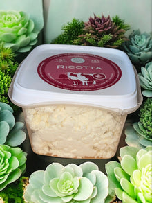 Sheep Milk Ricotta Cheese - SALE 25% OFF reg. $8.65
