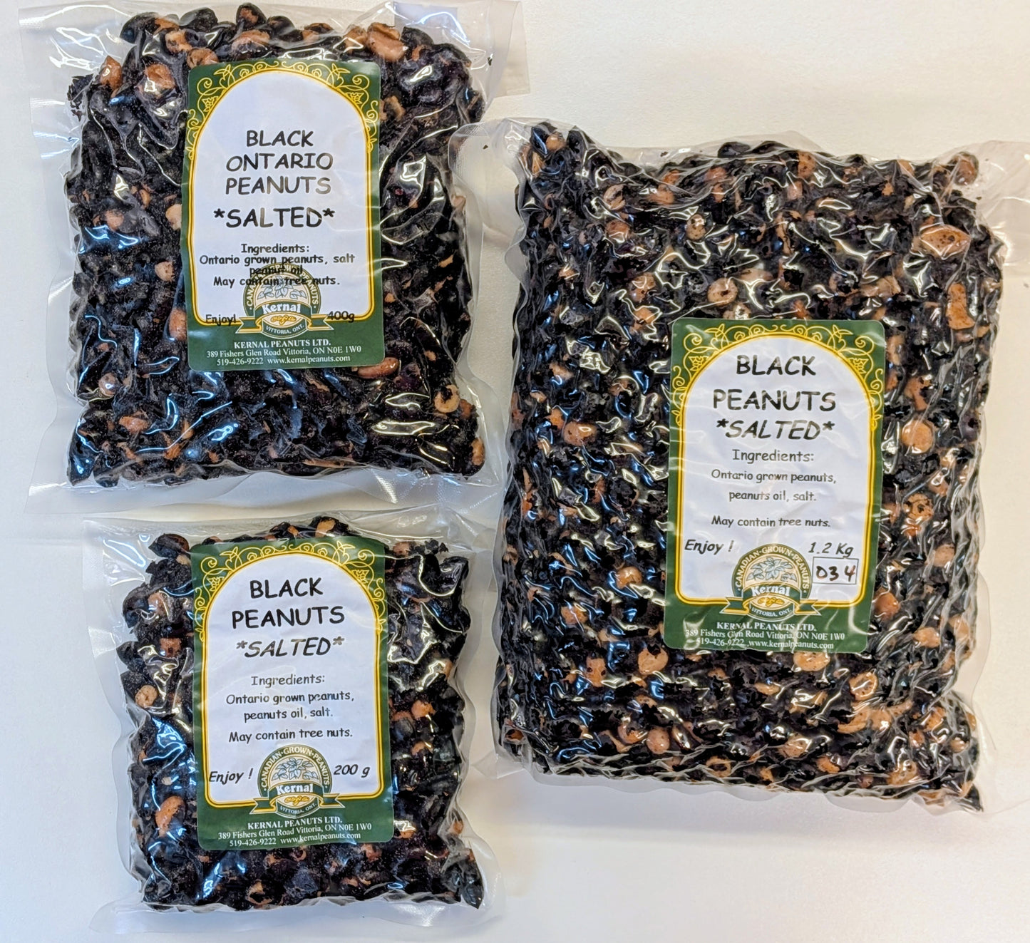 Salted Blackskin Peanuts