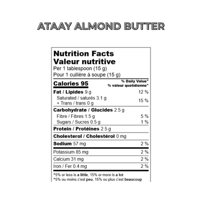 Small Ataay Almond Butter Pack