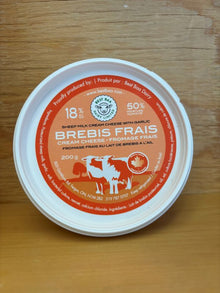 200g Garlic Brebis Sheep Cheese (spreadable)