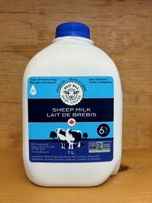 1L Whole Pasteurized Sheep Milk