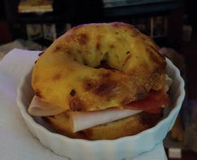 Cheddar and Chive Sourdough Bagels (4)
