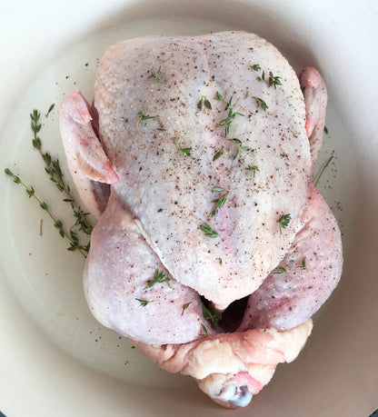 3.5 to 4lb whole pasture raised chicken
