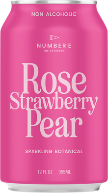 Rose with strawberry and pear - sparkling botanical