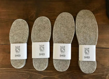 Alpaca Felted Insoles - Cold-weather comfort XLARGE 8mm