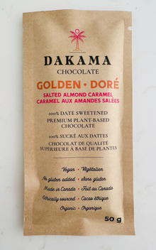 Golden with Salted Almond Caramel