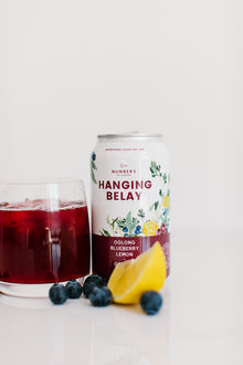 HANGING BELAY - oolong with blueberry and lemon