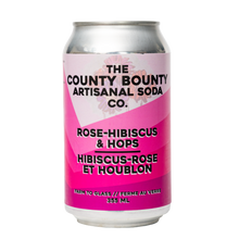Rose Hibiscus Hops Soda - 4 pack