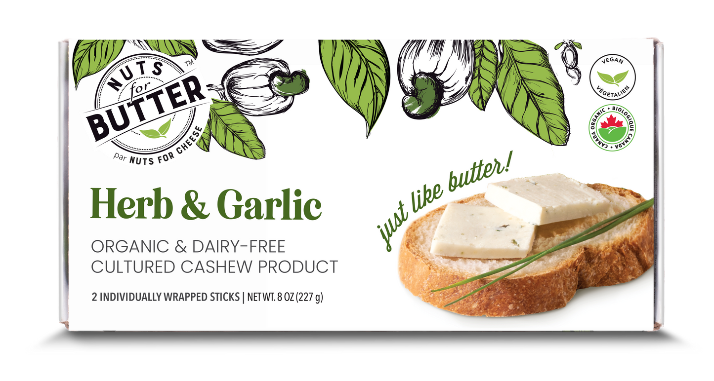 Herb & Garlic Cashew Butter