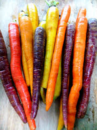 Organic Carrots - Rainbow - Baby - Lb Bulk