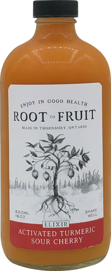 Root to Fruit Activated Turmeric Ginger Sour Cherry