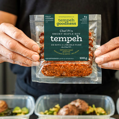 Smoky Maple – Tempeh Deli Slices